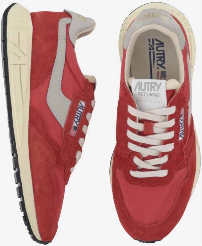 Autry Sneakers Red Heren