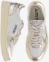 Autry Witte Platina Leren Sneakers Vintage-geïnspireerd Wit Dames - Thumbnail 49