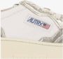 Autry Witte Platina Leren Sneakers Vintage-geïnspireerd Wit Dames - Thumbnail 52