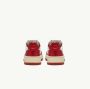 Autry Vintage-geïnspireerde Leren Bicolor Sneakers Rood - Thumbnail 3