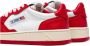 Autry Vintage-geïnspireerde Leren Bicolor Sneakers Rood - Thumbnail 6