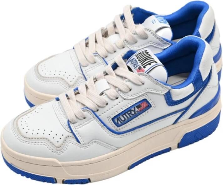 Autry Sneakers Rookie Low Dames Wit Blauw White Dames