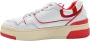 Autry Sneakers Rookie Low Women Wit Rood White Dames - Thumbnail 2