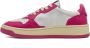 Autry Leren Vetersneakers voor Dames Pink Dames - Thumbnail 3