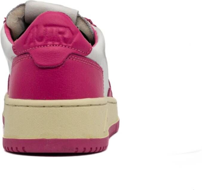 Autry Leren Vetersneakers voor Dames Pink Dames - Foto 5