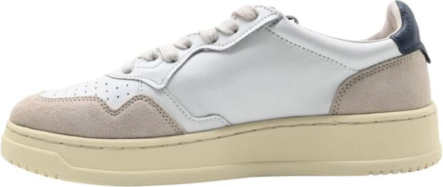 Autry Sneakers van leer en suède Multicolor Dames