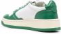 Autry Witte Groene Leren Sneakers Geperforeerde Details Green Dames - Thumbnail 3