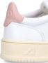 Autry Witte Leren Sneakers met Iconische Achterzak White Dames - Thumbnail 54