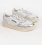 Autry Witte Leren Sneakers met Zilveren Details White - Thumbnail 37