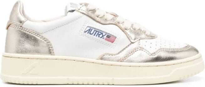 Autry Dames Geperforeerde Sneakers Wit Dames