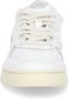 Autry Witte Leren Sneakers met Iconische Achterzak White Dames - Thumbnail 98