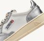 Autry Witte Leren Sneakers met Zilveren Details White - Thumbnail 96