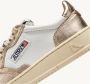 Autry Witte Platina Leren Sneakers Vintage-geïnspireerd Wit Dames - Thumbnail 58