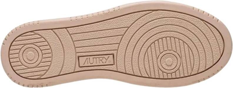 Autry Witte Mid Medalist Sneakers Wit Dames