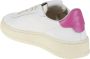 Autry Lage Sneakers van Leer met Logo-Patch White Dames - Thumbnail 3