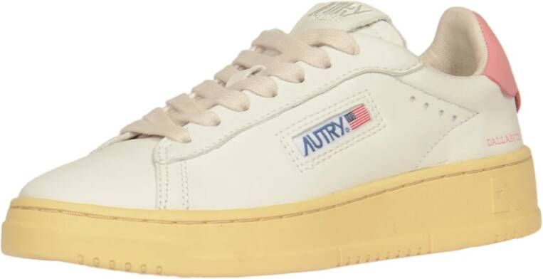 Autry Hoogwaardige leren sneakers Wit Dames