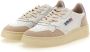 Autry Vintage Lage Leren Suède Sneakers Wit Lavendel White Dames - Thumbnail 14