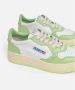 Autry Wit en Lime Gecombineerde Sneakers Multicolor Dames - Thumbnail 2