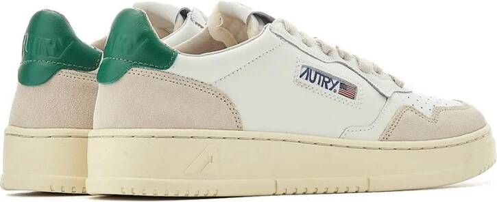 Autry "Witte Medalist 01 Lage Sneakers" Wit Heren