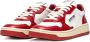 Autry Vintage lage leren sneakers met Amerikaanse vlag detail Rood - Thumbnail 3