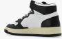 Autry Medalist Kleurblok Hoge Sneakers Black Heren - Thumbnail 7