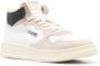 Autry Vintage Hoge Top Leren Sneakers White Heren - Thumbnail 4