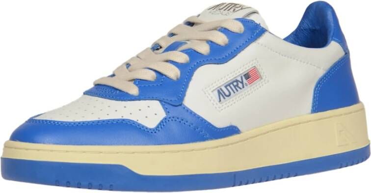 Autry Medalist Low Leren Sneakers Wit Heren