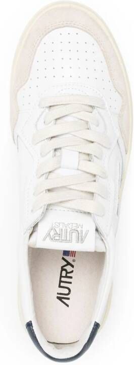 Autry Sneakers Wit Blauw Laag Model White Heren