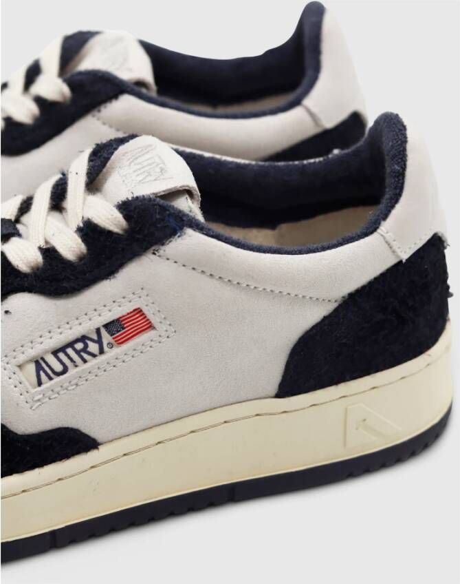 Autry Lage Suede Space Sneaker Zwart Heren