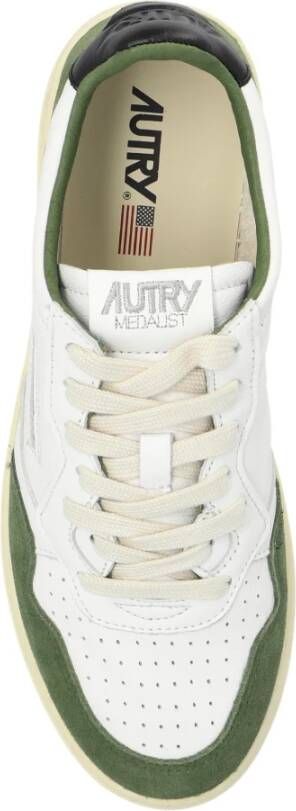 Autry Sportschoenen `Medalist Low` White Dames