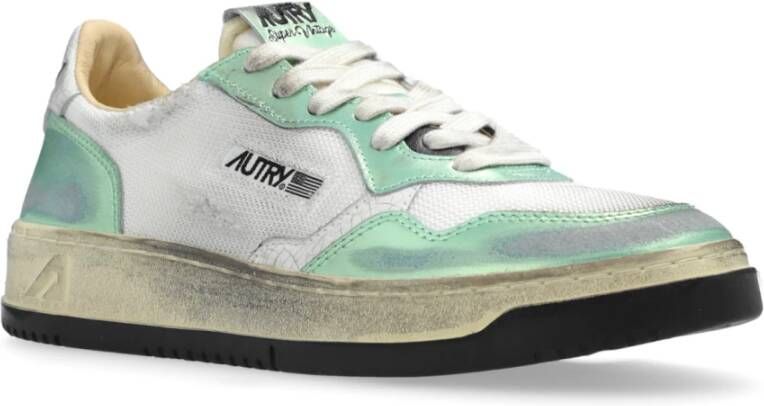 Autry Sportschoenen Supvint Low Green Dames