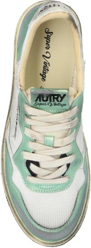 Autry Sportschoenen Supvint Low Green Dames