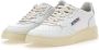 Autry Witte Leren Sneakers met Iconische Achterzak White Dames - Thumbnail 59