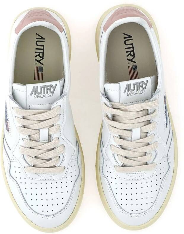 Autry Stijlvolle Low Top Sneakers White Dames