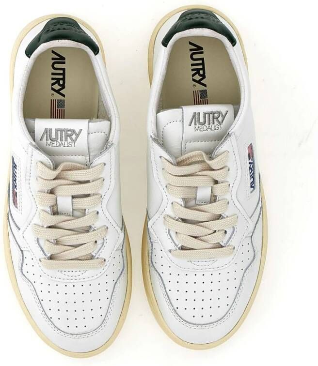 Autry Stijlvolle Low Top Sneakers White Dames