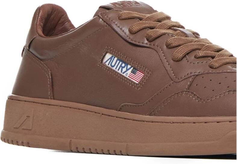 Autry Stijlvolle Sneakers Brown Heren