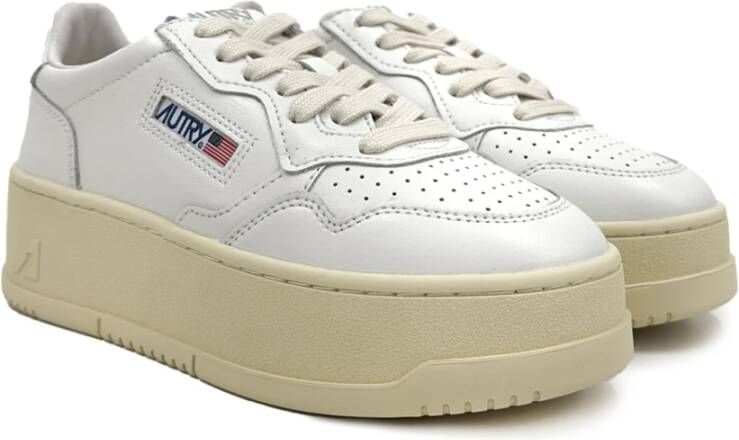 Autry Stijlvolle Sneakers voor Dagelijks Gebruik White Dames