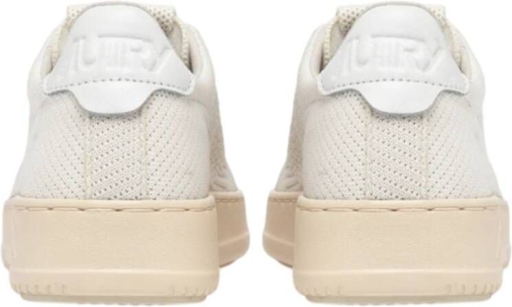 Autry Stijlvolle Sneakers voor Mannen Beige Dames