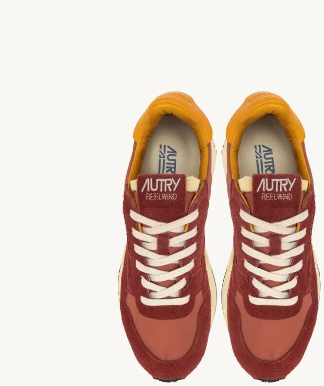 Autry Stijlvolle Sneakers voor Mannen Brown Heren