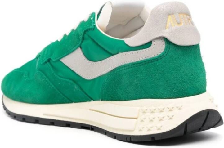 Autry Stijlvolle Sneakers voor Mannen en Vrouwen Green Heren