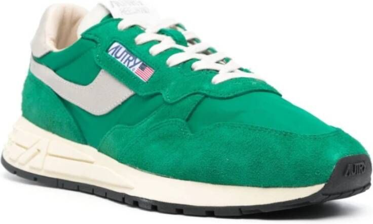 Autry Stijlvolle Sneakers voor Mannen en Vrouwen Green Heren