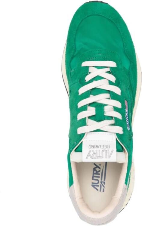 Autry Stijlvolle Sneakers voor Mannen en Vrouwen Green Heren