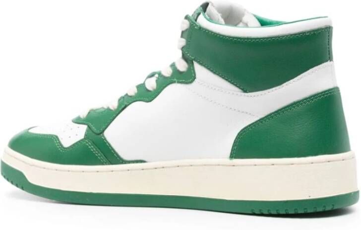 Autry Stijlvolle Sneakers voor Mannen en Vrouwen Green Heren