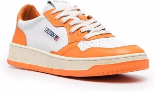 Autry Stijlvolle Sneakers Wb06 Orange Heren