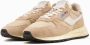 Autry Beige Nylon Sneakers met Suède Inzet Multicolor Dames - Thumbnail 8