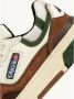 Autry Medalist Lage Sneakers in Ivoor Bruin Groen Multicolor Heren - Thumbnail 2