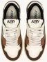 Autry Medalist Lage Sneakers in Ivoor Bruin Groen Multicolor Heren - Thumbnail 3