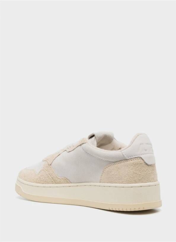 Autry Suede Medalist Sneakers Beige Heren