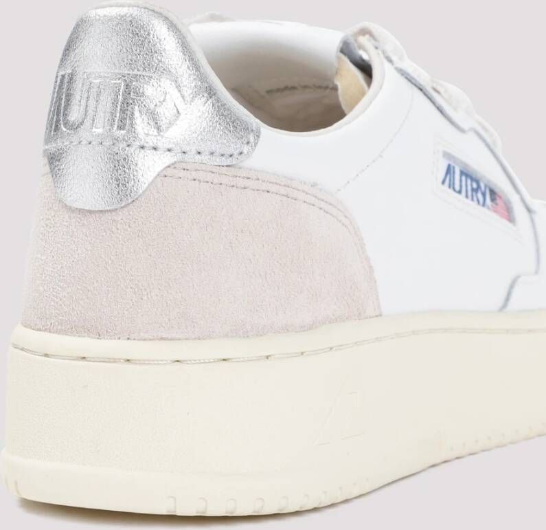 Autry Suede Medalist Sneakers White Dames