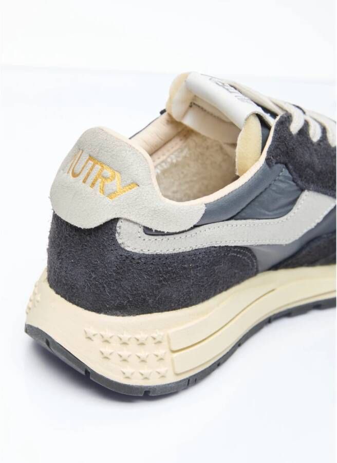 Autry Suede Panel Low Top Sneakers Multicolor Heren